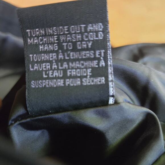 Mason by Suko Women Black Studded Bomber Jacket M Canadian Goth Punk Moto Baddie - Picture 9 of 12